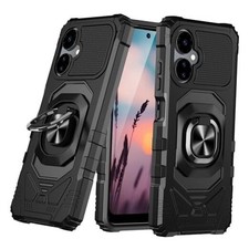 for Boost Mobile Celero5G 2024, Celero 5G 3rd Version - Shockproof RS7 Black