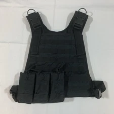 Voodoo Tactical One Size Law Enforcement Police Vest Carrier Protection Black