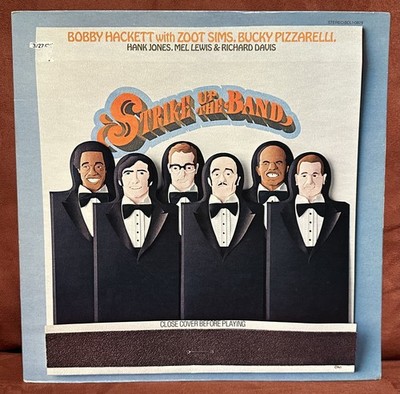 BOBBY HACKETT Strike Up the Band Zoot Sims Bucky Pizzarelli Hank Jones LP