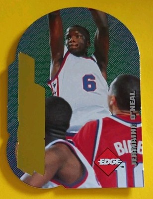 1996 Collector's Edge Rookie Rage - Jermaine O'Neal #34 Die-Cut (RC)