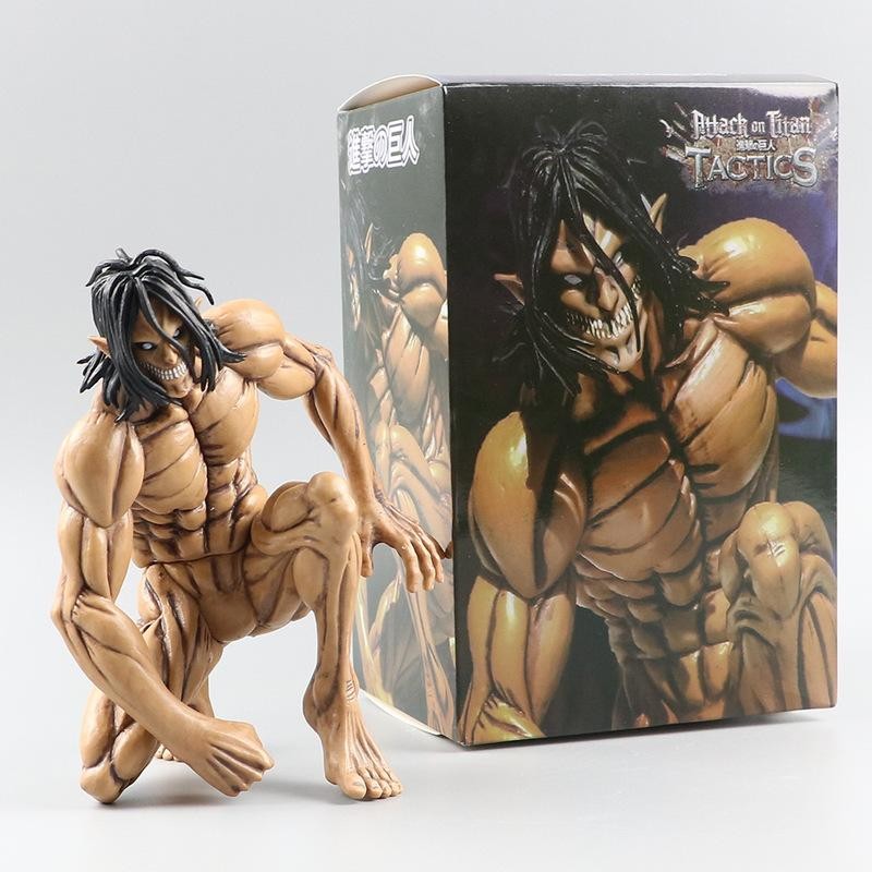 Figura de acción Attack on Titan Eren Jaeger Colossus Form modelo articulado