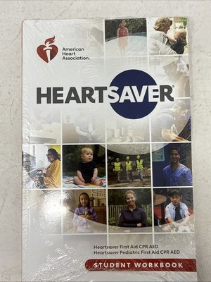 2025 Heartsaver Student Workbook - First Aid CPR AED, + Pediatric **NEW**