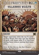 Villainous Wealth [Outlaws of Thunder Junction: Breaking News] Lightly Played