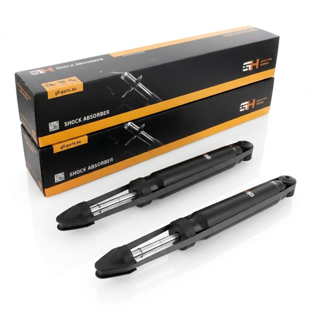 2x Gas Shock Absorbers Rear Right and Left for Fiat Siena,Palio 178, Albea 2002-