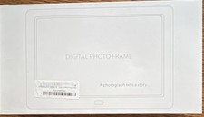 7 Inch Black IPS Digital Photo Frame 1280x800 16:9