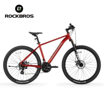 #ad ROCKBROS 27.5quot;Mountain Bike 24 Speed Front Suspension Aluminum Frame RedMen#x27;s $388.87