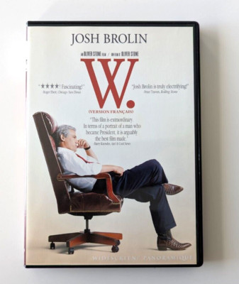 W. (DVD, 2009) Josh Brolin, Richard Dreyfuss, Bilingual, George W. Bush Film