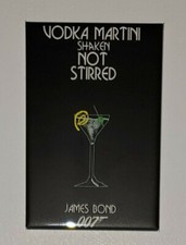 James Bond movie Poster Refrigerator Magnet 2" X 3"