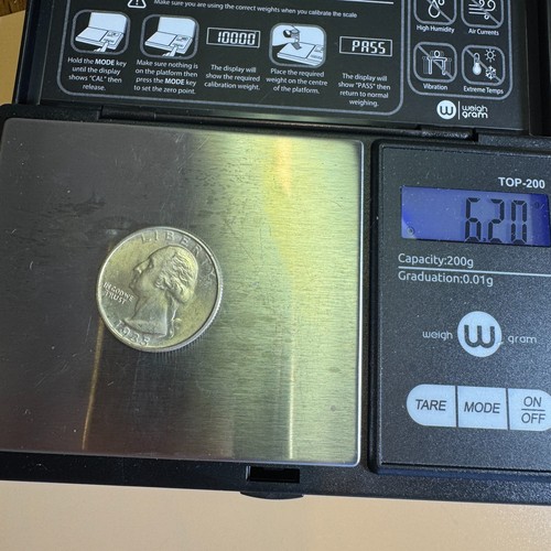 1935-S US Washington Quarter Q102 - Foto 9 di 10