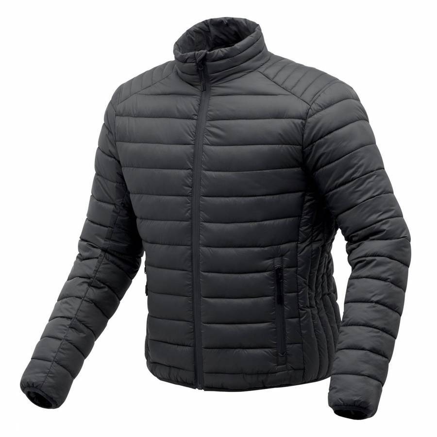 Doudoune automne-hiver Tucano Superlegerro noire XL pour trajets urbains
