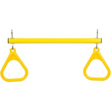 Trapeze Bar with Rings no chain Yellow