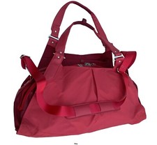 New Vintage NIKE Womens  MONIKA  Standard Club Duffel Holdall Bag BA3348 Red