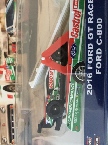 HOT WHEELS Premium CAR CULTURE TEAM TRANSPORT 2016 FORD GT RACE Ford C-800 B340 - Picture 5 of 7