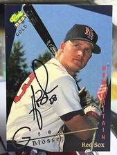 Greg Blosser Signed 1993 Classic Best Gold #27 Card New Britain Red Sox Auto
