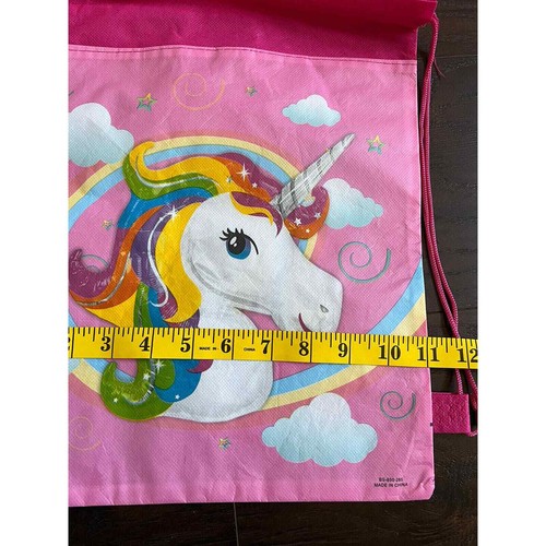 Lot 4 Unicorn Party Favors Bags Drawstring Gifts Bags For Kids Party Decoration - 第 5/5 張圖片