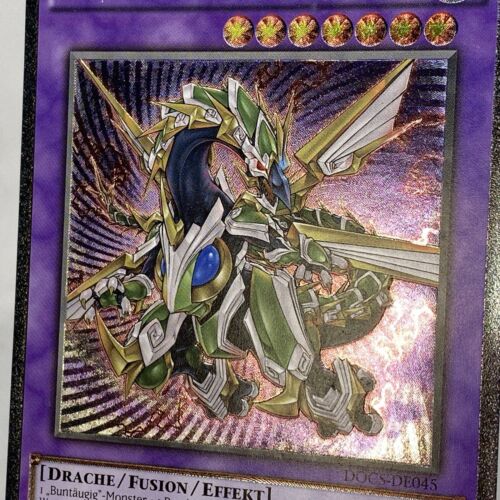 Yugioh Buntäugiger Wirbeldrache DOCS-DE045 1. Auflage Ultimate Rare Near Mint - Bild 7 von 12