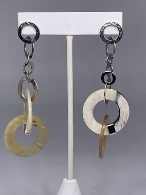 Franco Pianegonda Sterling Silver Dangle Earrings