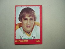 1973/74 O-PEE-CHEE NHL HOCKEY CARD #74 GILLES GILBERT ROOKIE EX/NM SHARP!! OPC