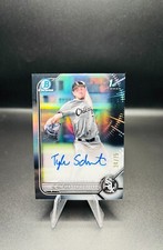 2022 Bowman Chrome Draft TYLER SCHWEITZER Black 1st Bowman Auto /75 - White Sox
