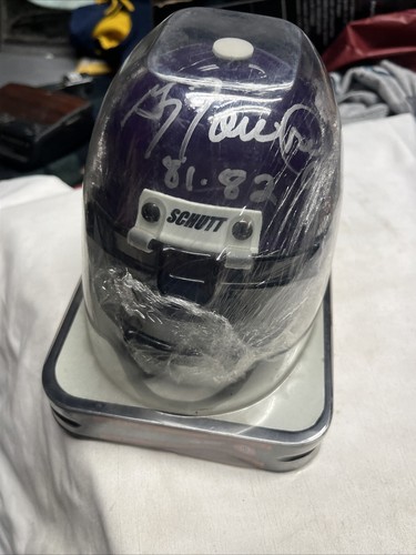COLLEGE FOOTBALL GREG CITIESEND #93 SIGNIERTER HELM NCAA TCU GEHÖRNTE FRÖSCHE RAIDERS - Bild 13 von 13