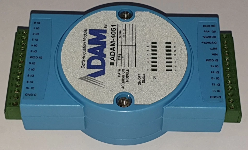 ADVANTECH DATA ACQUISITION MODULE ADAM-4051 ISOLATED DIGITAL INPUT MODULE - Image 3 of 3