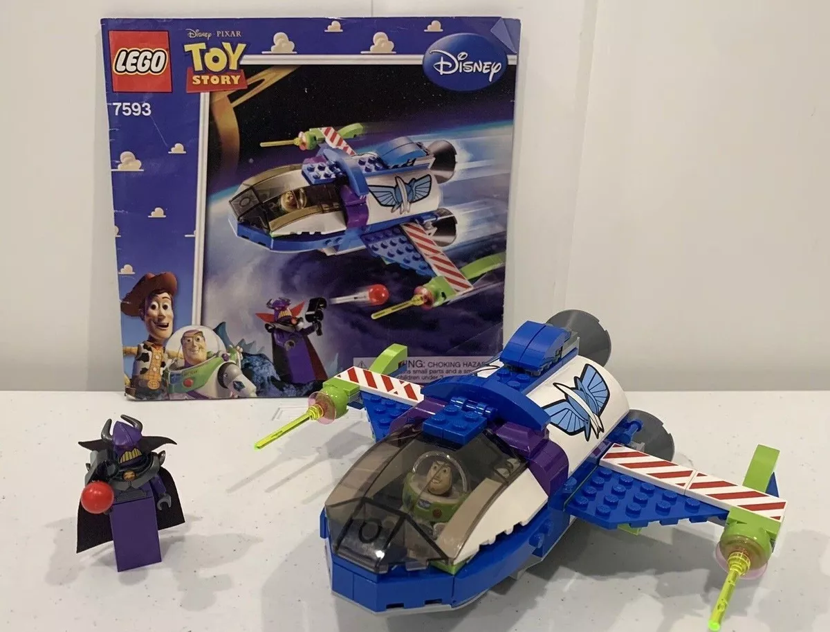 Lego Toy Story 7593 Buzz s Star Command Spaceship complete with manual