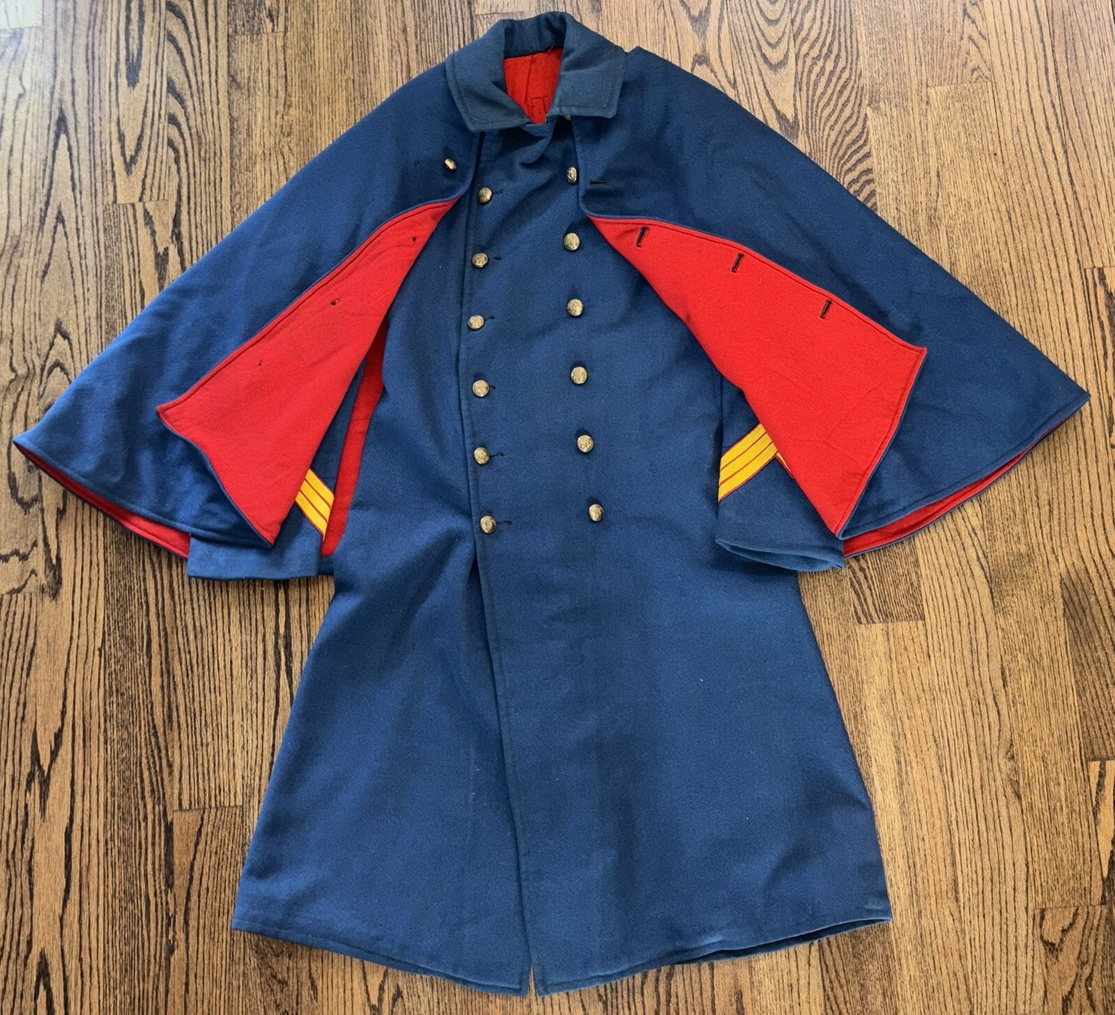 SpanAm Spanish American War 1899 USMC Marine Dress Blue Overcoat