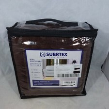 Subrtex Sofa Slipcovers Loveseat Chocolate