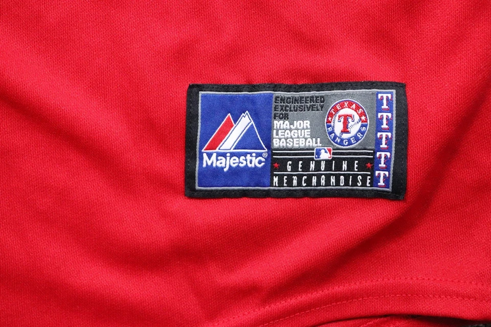 Majestic MLB Texas Ranger Yu Darvish #11 Baseball Jersey  Red Men's 2XL - Image 3 of 4