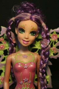Barbie ~ Fairytopia Magie des Regenbogens-GLEE - 2006-RFB-lila Haare 10