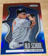 Cal Ripken Jr. 2022 Panini Prizm Red White Blue Prizm Insert Parallel OS-5