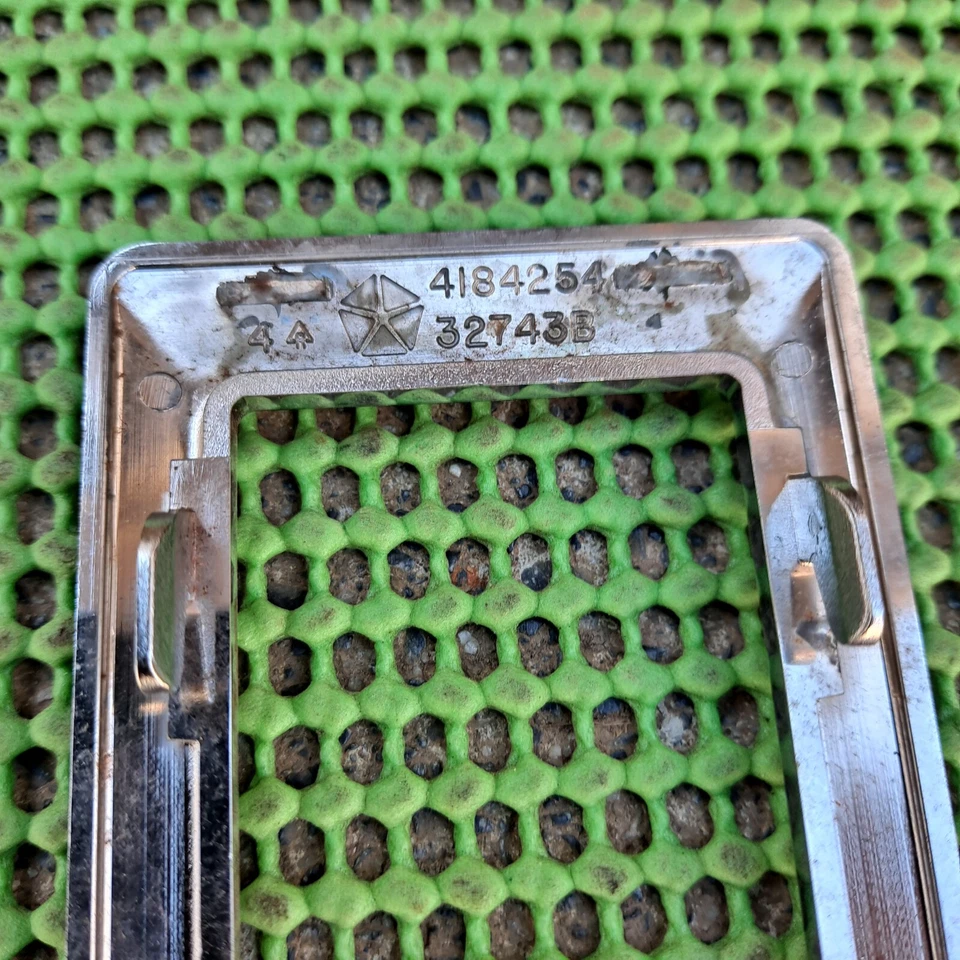 1982-1988 Dodge Aries Plymouth Reliant NOS MoPar Front Rear Door HANDLE BEZEL - Image 3 of 3