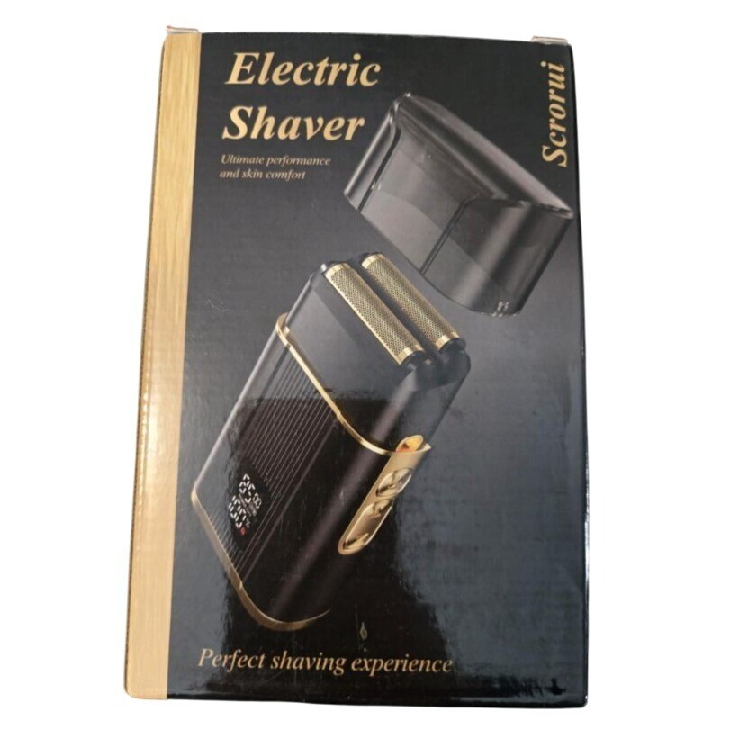 Men's High-Speed Wet/Dry Electric Foil Shaver with Dual Floating Blades-image