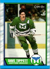 1989-90 O-Pee-Chee #134 Dave Tippett