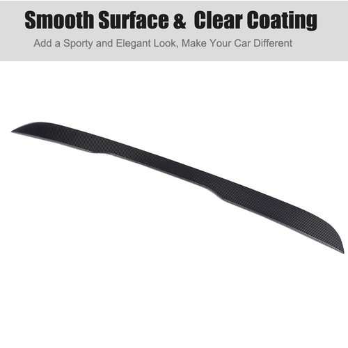Real Carbon Rear Roof Spoiler Wing for Mercedes Benz W222 S400 S63 S65 2014-2020 - Picture 10 of 14