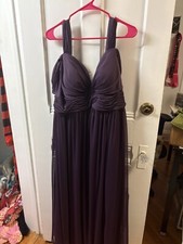 azazie bridesmaid dress plum