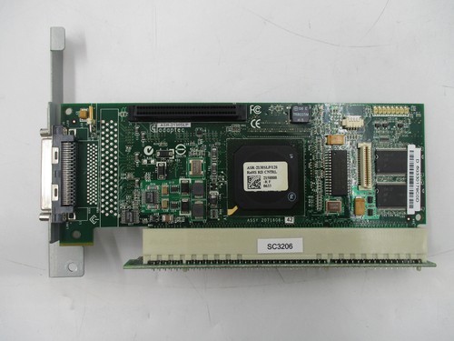 Adaptec ASR-2130SLP 128M SCSI Raid Controller Card with Bracket & Riser Tested - Picture 4 of 7