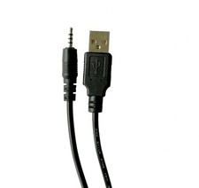 1m USB to 2.5mm Male Cable for JBL Synchros S500 S700 J56BT Wireless Headphones