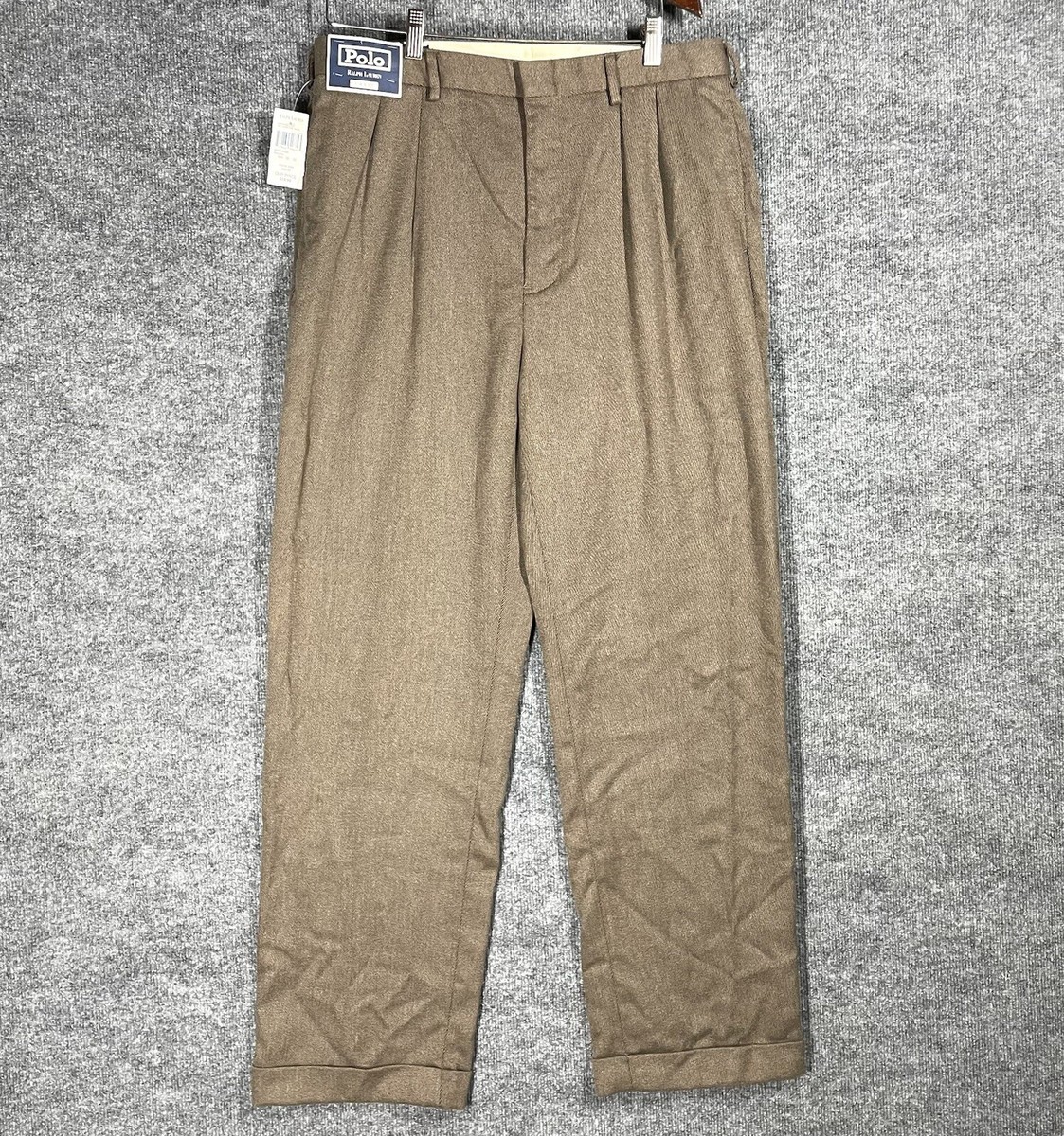 VINTAGE Polo Ralph Lauren Whipcord Trousers Size 35x32 VINTAGE Polo Ralph Lauren Whipcord Trousers Size 35x32