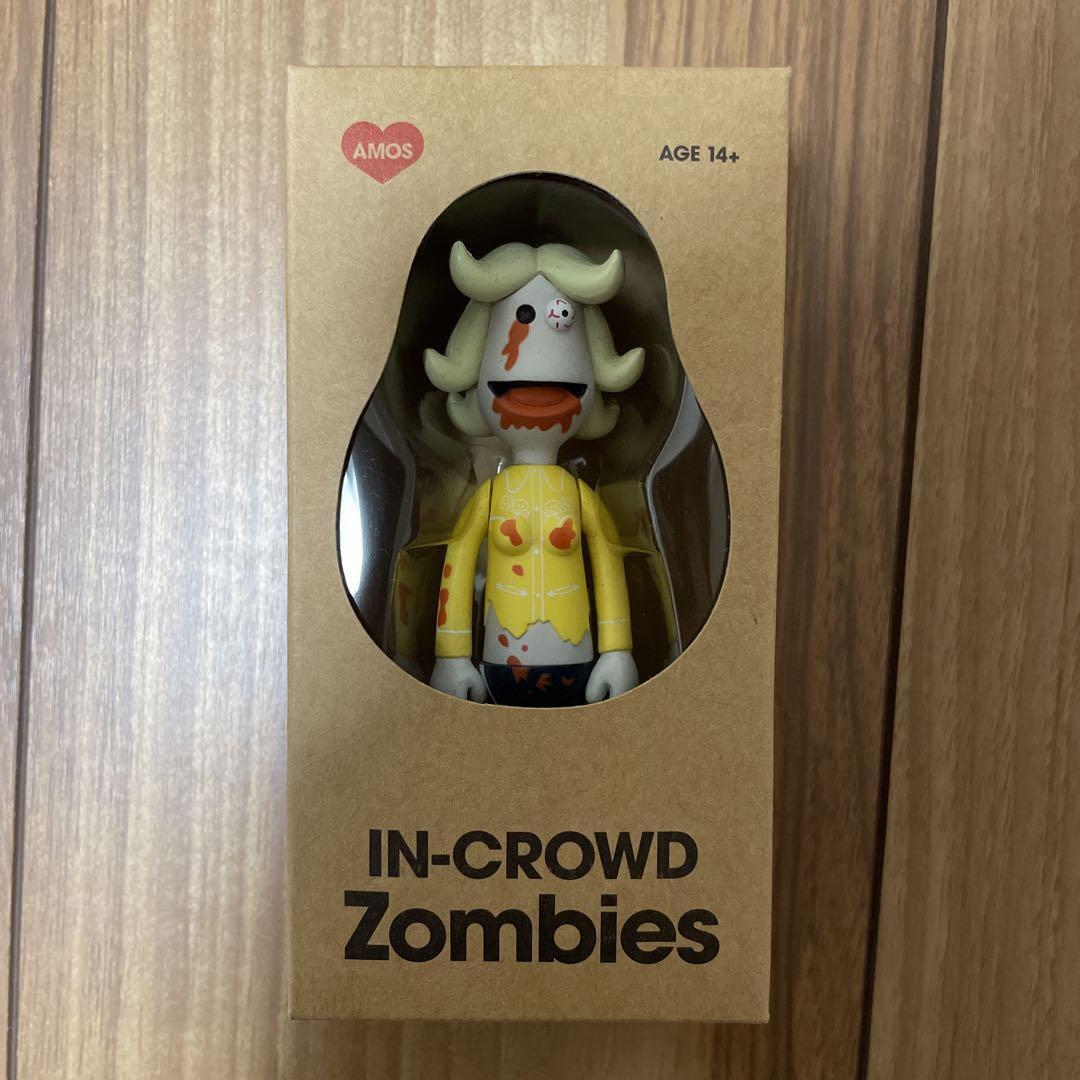 IN-CROWD Zombies 6体セット　エイモストイ　AMOS TOY James Jarvis IN-CROWD Zombies 6 Figure Set Vinyl Art Toys