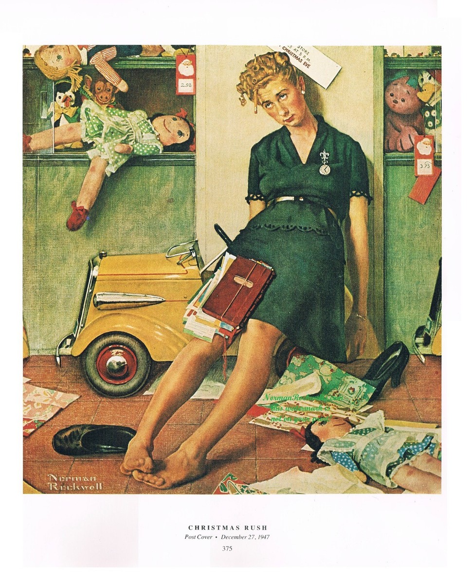 Norman Rockwell Black Friday sales print: 