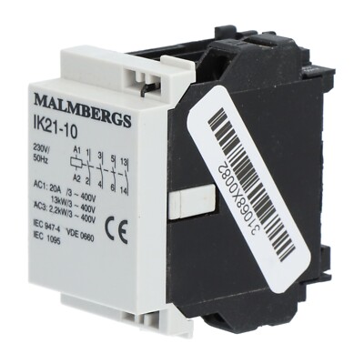 Malmbergs IK21-10 Installation Contactor New NMP