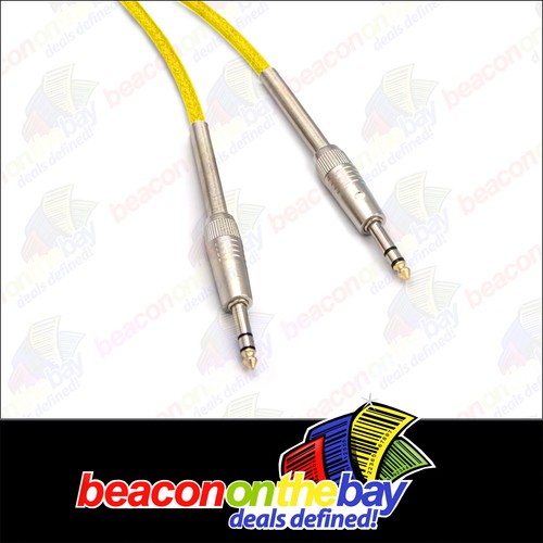 5m Premium 1/4" TRS Balanced or Stereo Cable Australian Made - Picture 7 of 11