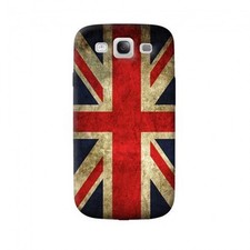 KOLAY British Flag Galaxy S3 Case with Screen Protector for the Galaxy S3