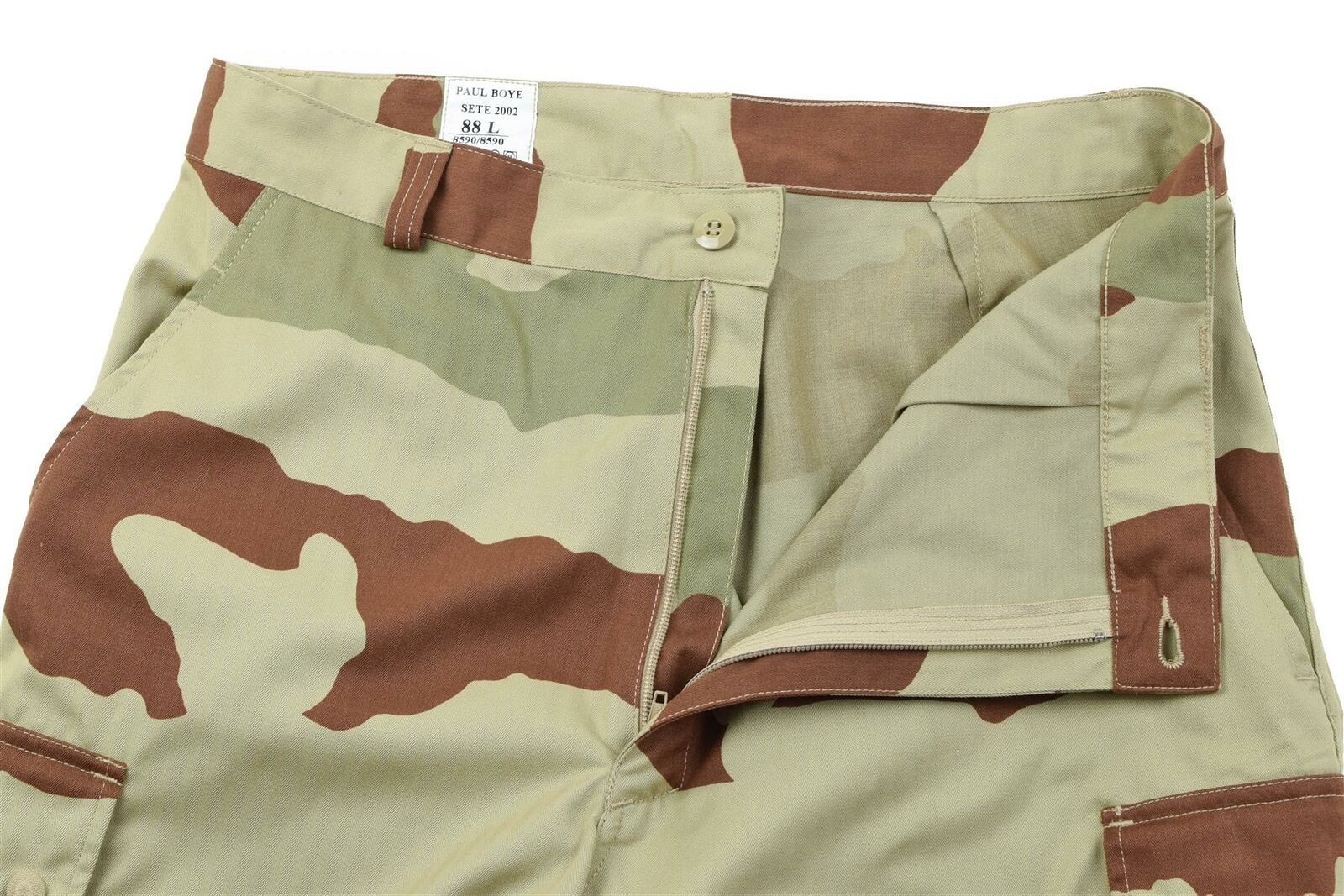 Genuine French army pants F2 combat Desert camo France military trousers  NEW | eBay