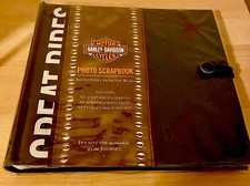 Harley Davidson Motorcycles Great Rides Scrapbook 52 Photo Sleeves 26 Pages