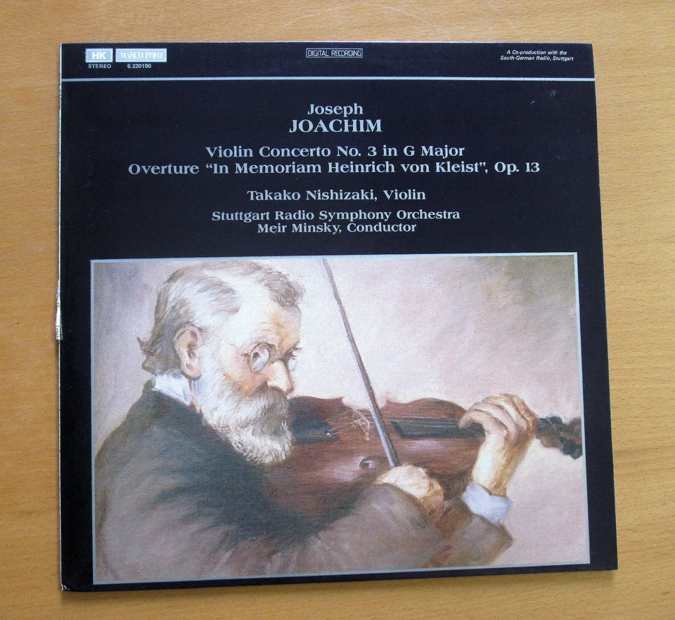 HK 6.220190 Joachim Violin Concerto 3 In Memoriam Takako Nishizaki Marco Polo - Image 4 of 4