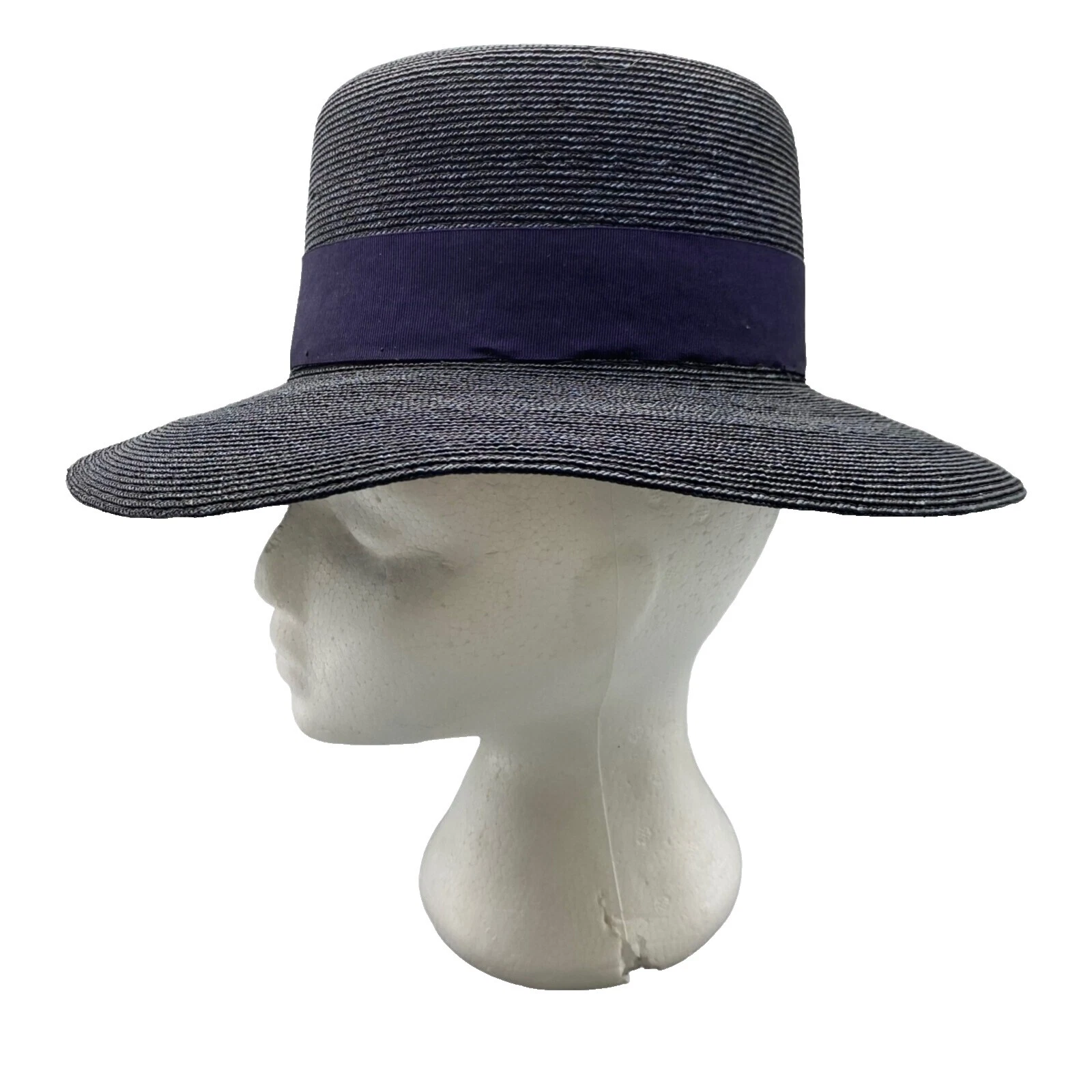 Sombreros vintage de ala ancha 1980s para Mujer