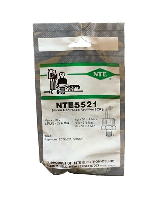 NTE5521 Silicon Controlled Rectifier (SCR) TO48 ECG5521 SK6621