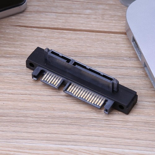 90° Angle SATA 22Pin(7+15) Male to 22Pin(7+15) Female Extender Adapter - Bild 3 von 3
